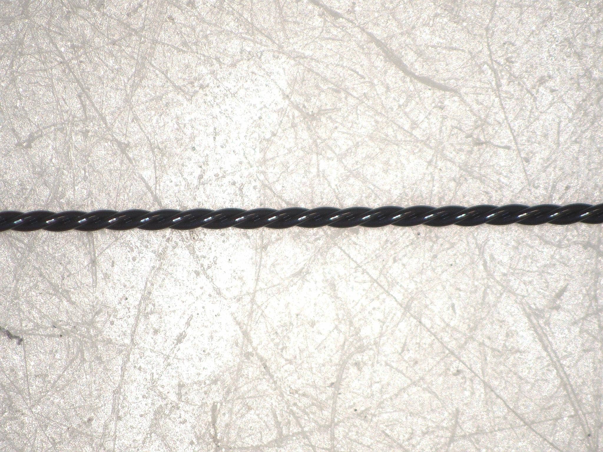 Wire, Nitinol, 3 Strand Twisted, 0.23 mm OD, Quantity 1/bag