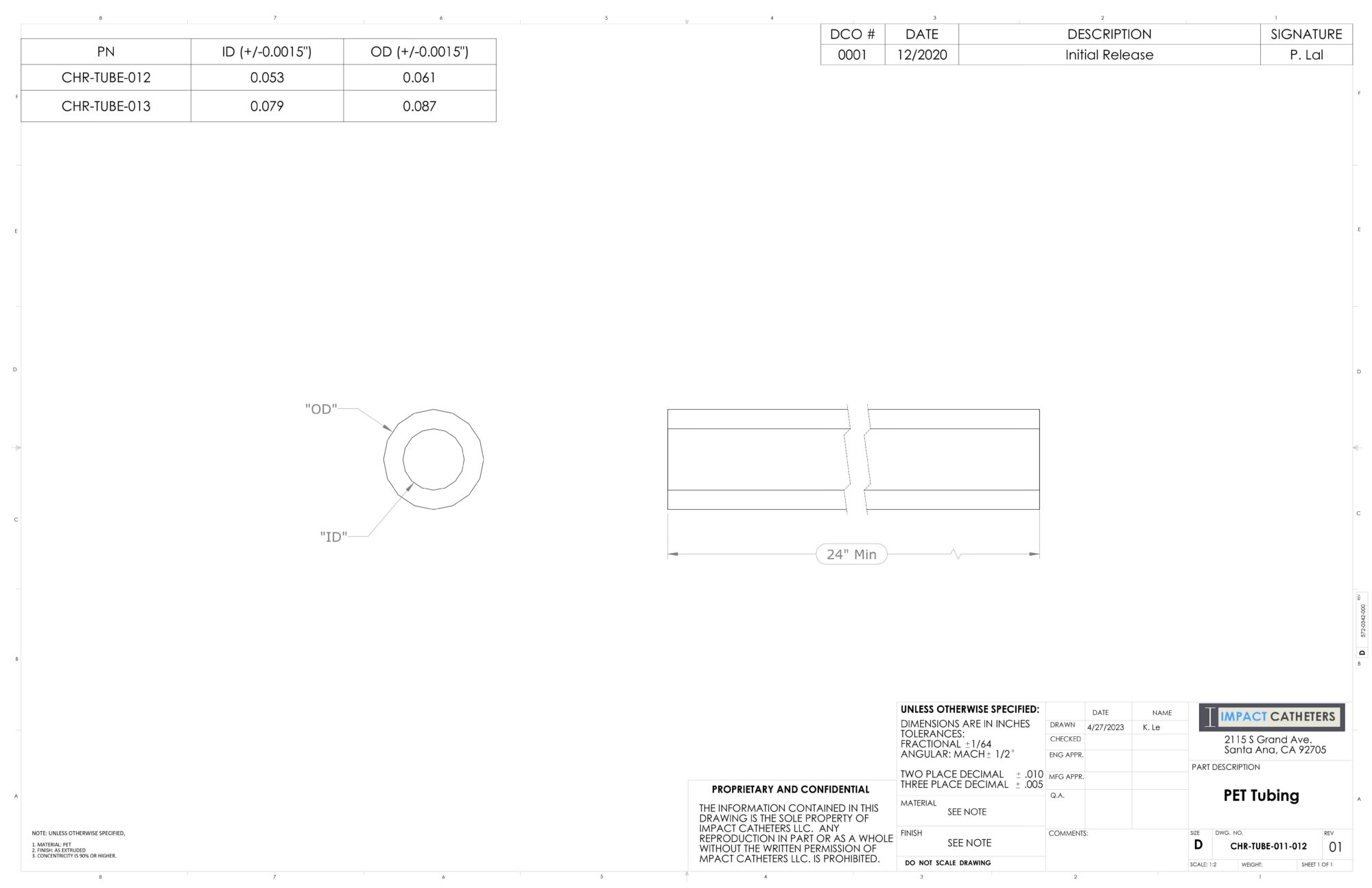 CHR TUBE 012 013 Rev 01 PET Tubing scaled