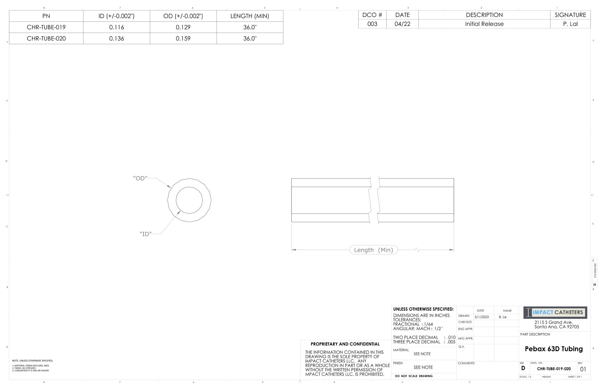 CHR TUBE 019 020 Rev 01 Pebax 6333 Tubing scaled