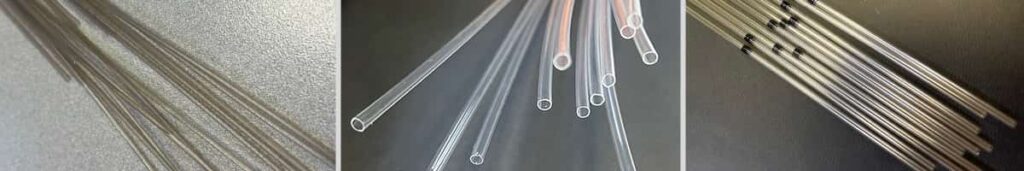 Cordis product images, PEEK, FEP HST, and PTFE Etched Liners