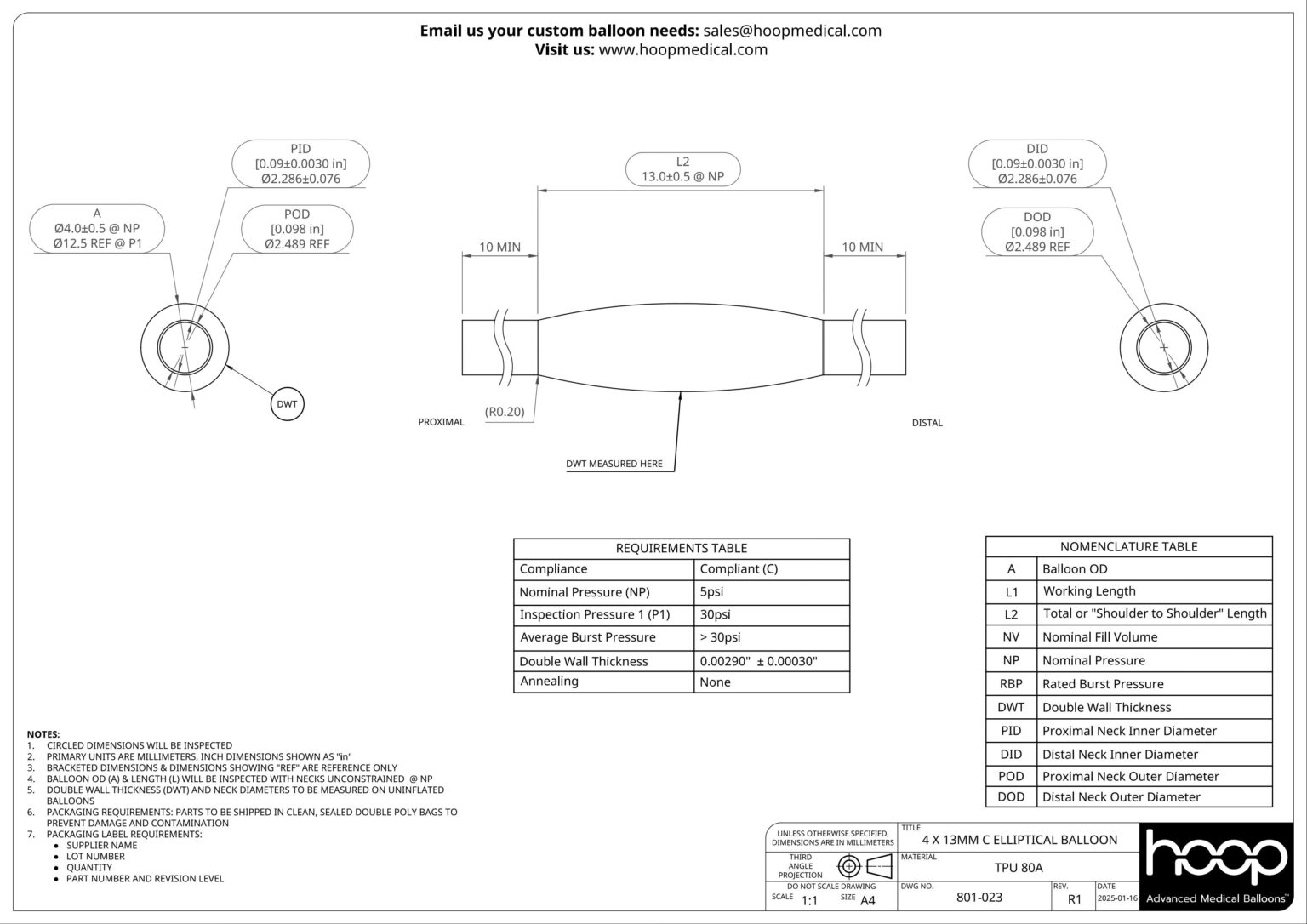 801 023 R1 4 x 13mm C Elliptical Balloon 1536x1086