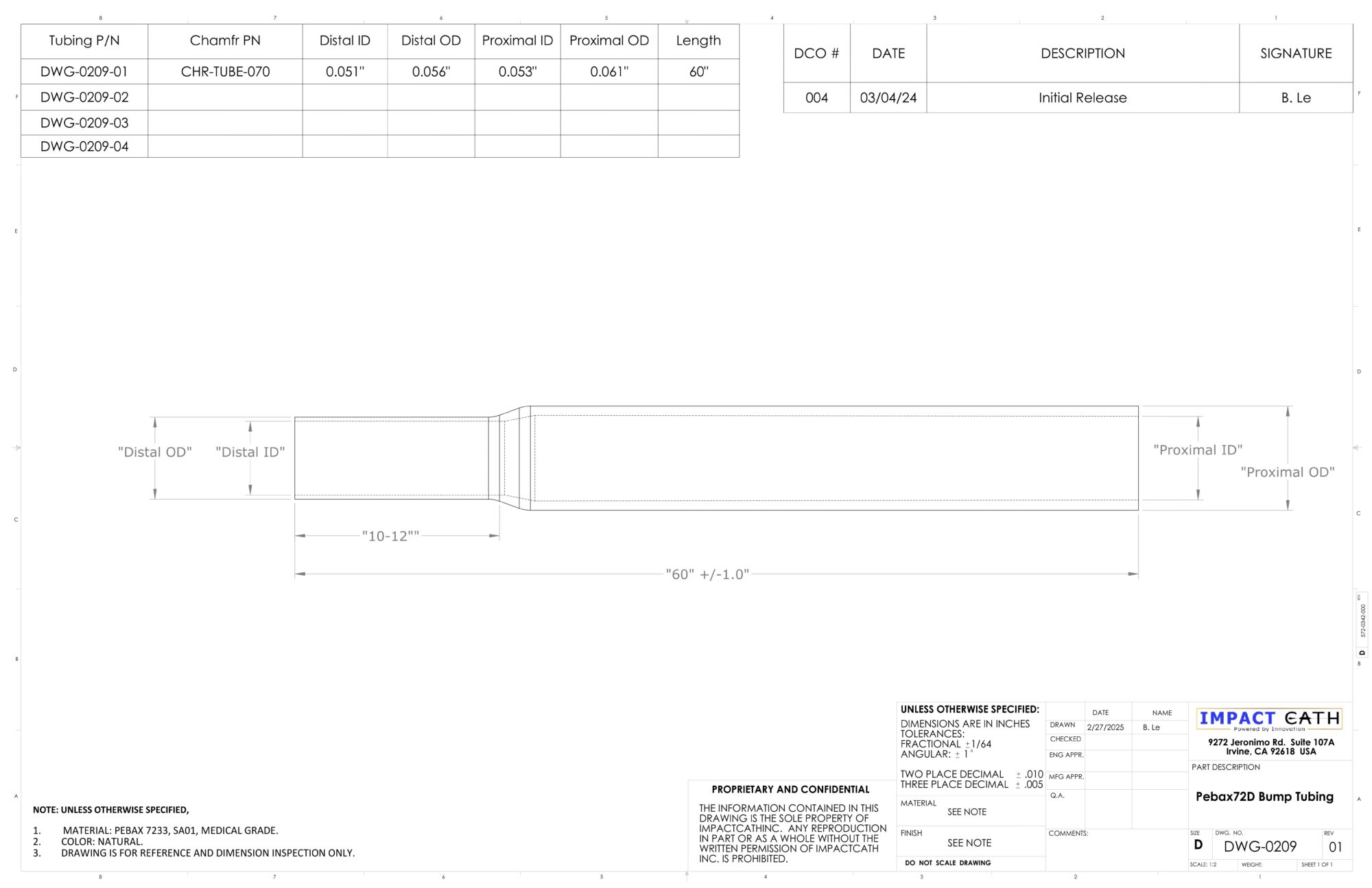 DWG 0209 Rev 01 Pebax 72D Bump Tubing scaled