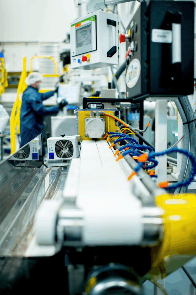 Precision PTFE extrusion in action at Cordis – where advanced manufacturing meets uncompromising quality for medical device innovation.