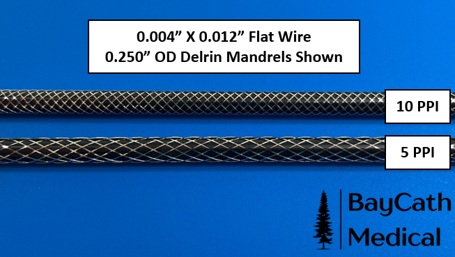 Baycath Medical 4x12 PPI braided shaft images