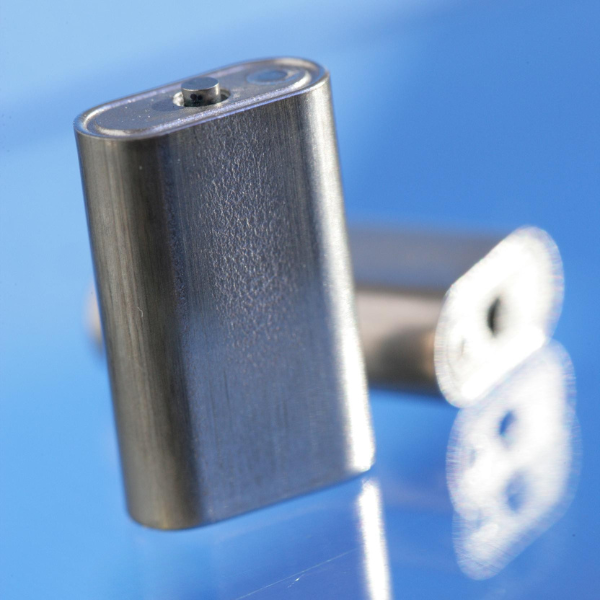 Resonetics implantable battery