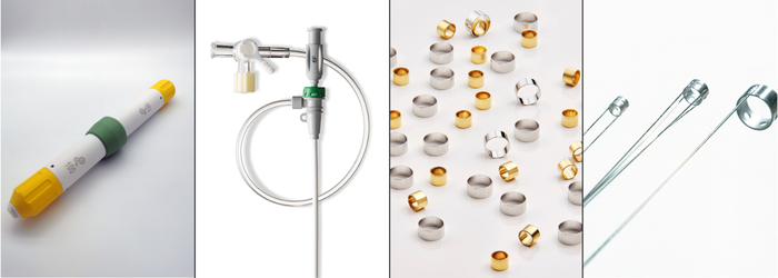 Catheter handle, sheath, marker bands, pull-wire assemblies