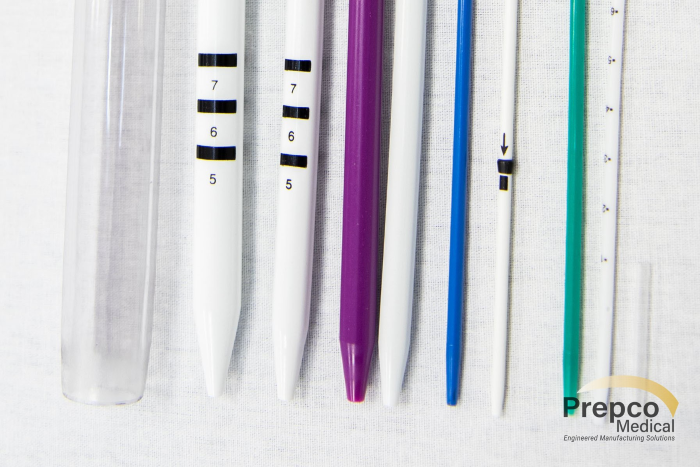 Prepco Medical Catheter Tipping Pad Printing