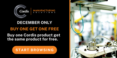 Shop Cordis Manufacturing Solution products in December 2025 and buy one get the same product for free