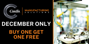 Shop Cordis Manufacturing Solution products in December 2025 and buy one get the same product for free