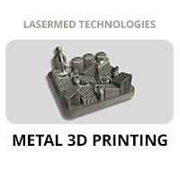 LaserMed Technologies - Small homepage banner ad - Metal 3D printing image
