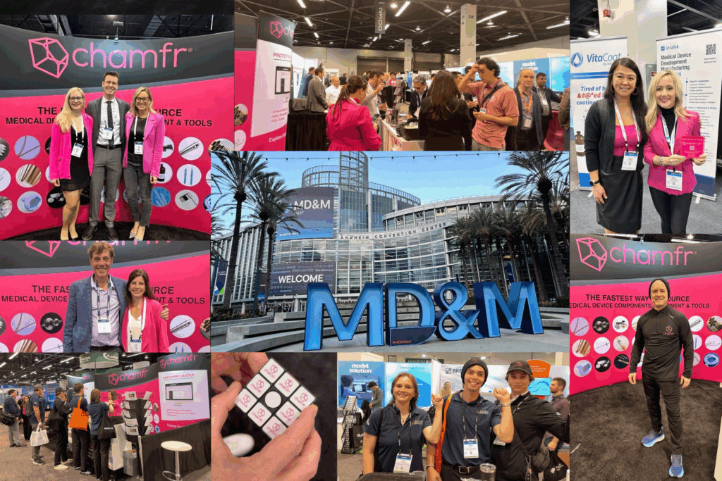 Visit Chamfr booth #1877 at MDM West in Anaheim, CA on Feb. 3-6!