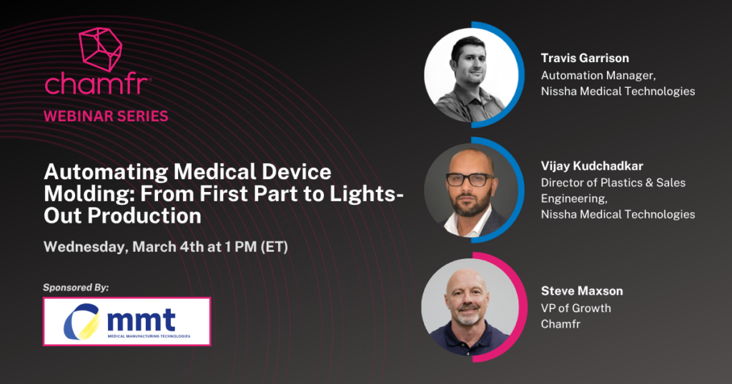Automating Medical Device Molding: From First Part to Lights-Out Automation Webinar