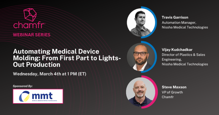 Automating Medical Device Molding: From First Part to Lights-Out Automation Webinar