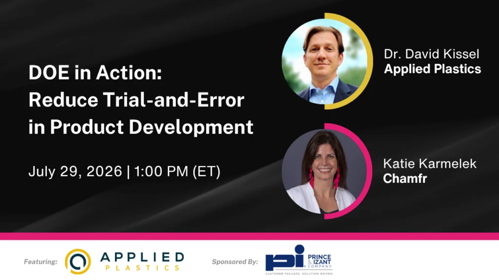 Webinar: DOE in Action: Reducing Trial-and-Error in Product Development